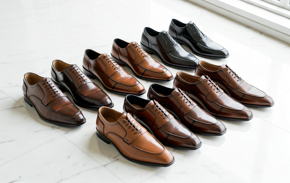 High-end men's footwear collection